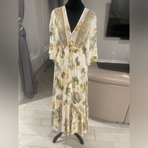 Zury (Free Size) Small/Medium Bohemian Maxi Dress
